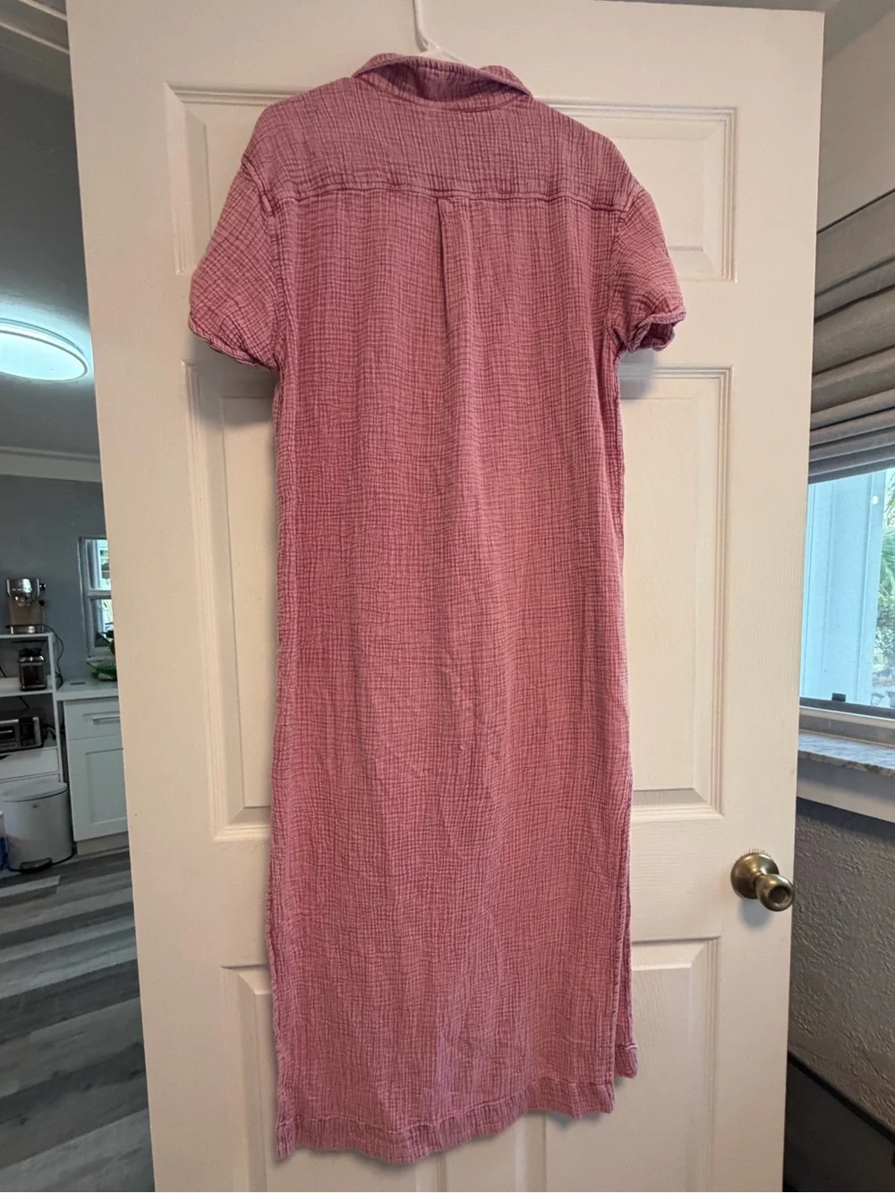 Free People Almeda Mauze Cotton Gauze Midi Dress - Picture 3 of 9